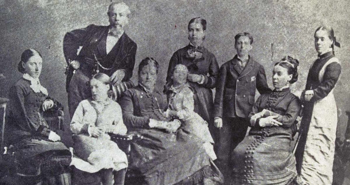 William Larnach and family