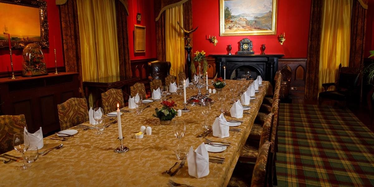 Larnach Castle dining room