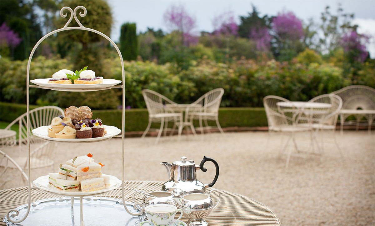 High tea at Larnach Castle